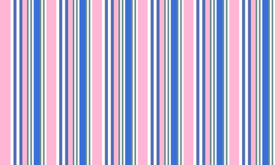 a striped pattern white,blue and green color on pink background