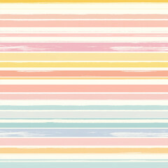 Colorful pastel stripes create a soft, cheerful background perfect for spring-themed designs