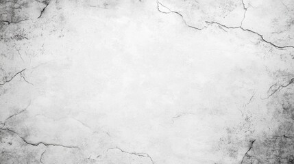 Obraz premium High Contrast Black and White Aged Paper Texture with Cracks and Imperfections for Artistic Backgrounds