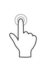 指で押すアイコン２