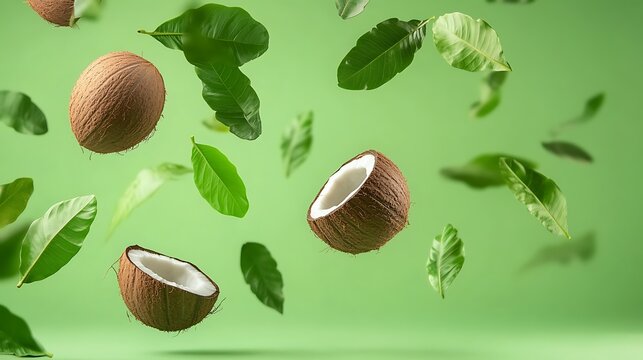 Tropical Delight: Coco Loco in a Green Paradise