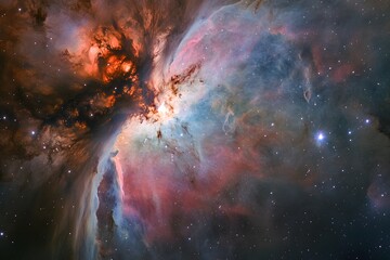 Fototapeta premium Stunning Orion Nebula Space
