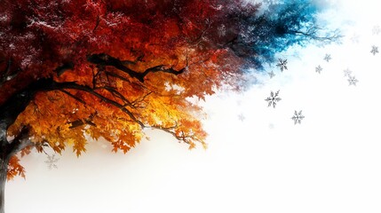 Autumn's Embrace: A Transition of Seasons