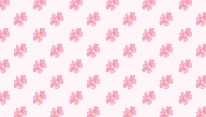 Background - lovely pink flower pattern.