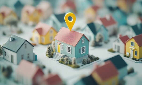 Discover Your Dream Home: Finding the Perfect Property with Location Pin, Ideal Neighborhoods, and House Styles.