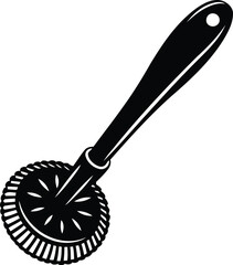 Stylish Whisk vector illustration design, Whisk line art and silhouette vector art