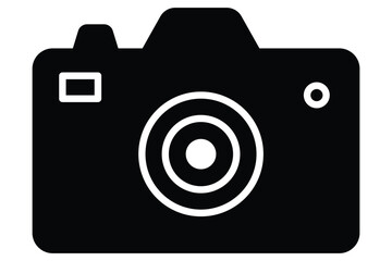 Camera icon Flat vector set. photo camera icon. camera photography icon.