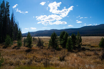 Mountain Landscapes Rocky Mountain National Park Colorado 