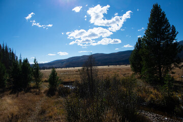 Mountain Landscapes Rocky Mountain National Park Colorado 