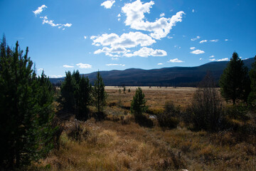 Mountain Landscapes Rocky Mountain National Park Colorado 