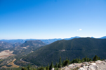 Landscape at Rocky Mountain National Park Colorado
