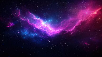 Fototapeta premium Colorful Nebula In Deep Space