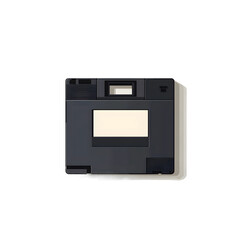 Obraz premium black floppy disk