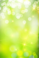 Fototapeta premium 和柄 新緑 水彩 背景