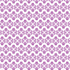 seamless pattern with pink flowers