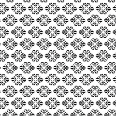 black and white seamless pattern