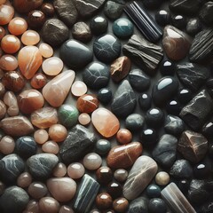 Light and Dark Themed Stones