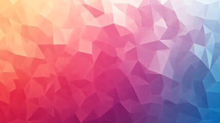 Fototapeta premium Abstract Colorful Geometric Triangular Pattern Background