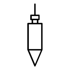 Plumb Bob  Icon Element For Design