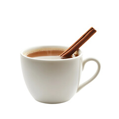 Steaming Cup of Homemade Hot Cider with Cinnamon