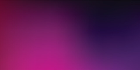 Dark purple pink blue color gradient background blurred neon color flow grainy texture abstract