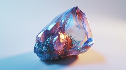 Mystic Quartz, Captivating play of light and color on crystalline structure