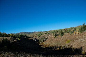 Fototapeta premium Hillsides in rural Colorado