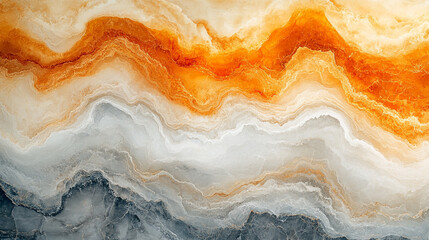 Fototapeta premium Abstract Orange White Marble Texture Background Design Elegant Modern Luxury Pattern art gray stone 