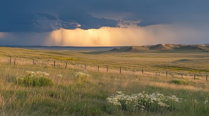 Cloudy sky with golden sunlight breaking through after a storm. --chaos 20 --ar 16:9 --quality 2 --v 6.1 Job ID: bf4a75df-f10a-4684-b5b2-b69d1c1100b2