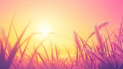 Obraz premium Vivid pink and orange sunset sky over a serene countryside. --chaos 20 --ar 16:9 --quality 2 --v 6.1 Job ID: a838b5e4-ed4c-46fb-8031-cc1fc982a191