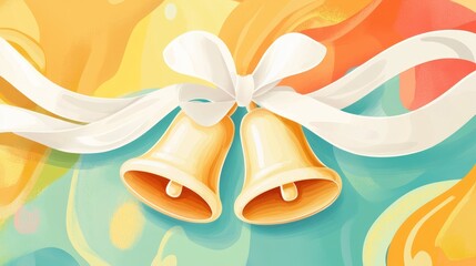 Wedding Bells and Ribbon