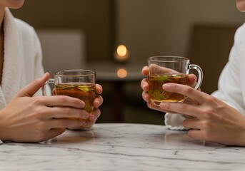 Herbal Tea at Spa