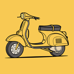 scooter illustration