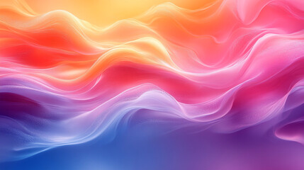 Obraz premium Abstract Colorful Waves Fluid Gradient Background Design Art Pink Blue Soft Image Style Orange 