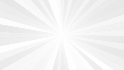 Obraz premium White sunburst pattern shape. Sunburst background. Radial rays. Summer social banner. Vector Illustration