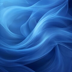 Obraz premium Simple Blue Abstract Background, Generative AI
