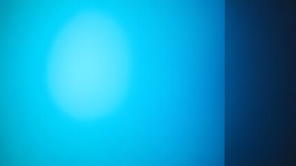 Obraz premium Soft Gradient Transition from Light Blue to Dark Navy with Copy Space for Professional Presentations