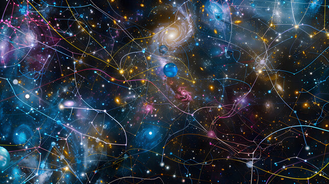 Abstract Representation of Cosmic Quantum Gravity: From Quantum Entanglements to Structure Formation