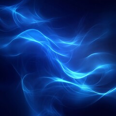 Fototapeta premium Abstract Blue Background, Generative AI
