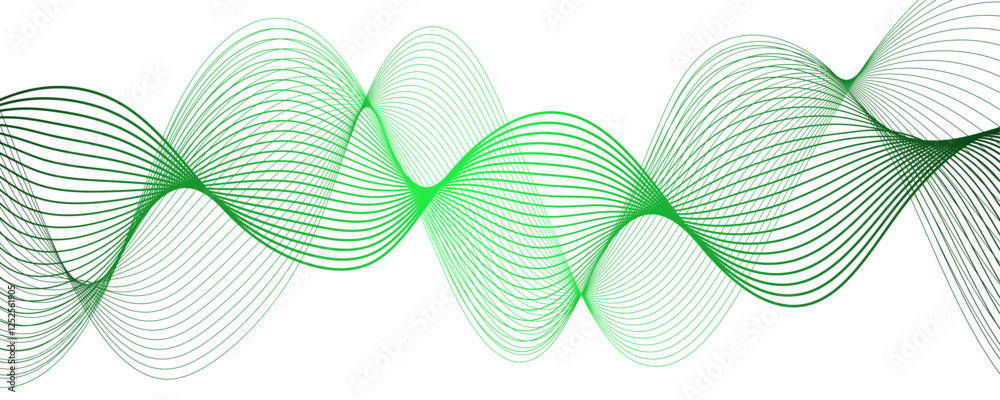 Poster Abstract glowing Modern wave with Dynamic flowing lines. Futuristic technology and sound wave lines. Digital frequency track equalizer with Stylized line art. Twisted curve lines and blend effect