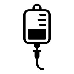 Infuse icon, iv bag icon