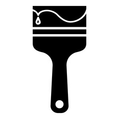 Paint Brush  Icon Element For Design
