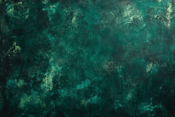 Fototapeta premium Emerald Green Textured Background Deep Hues Abstract Art