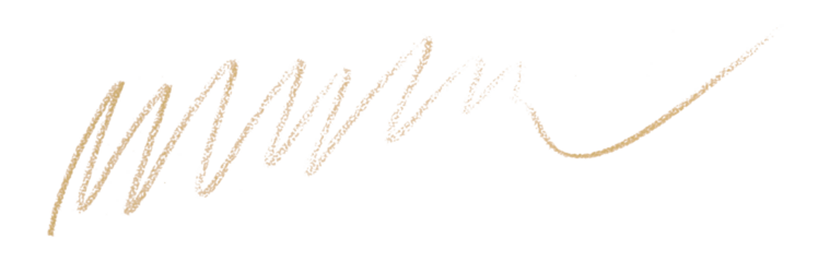 light brown pencil strokes isolated on transparent background