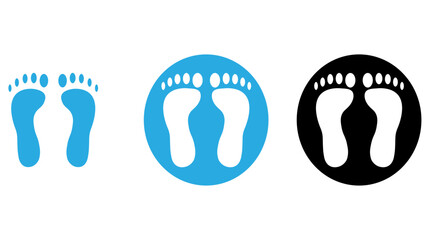 Icon for footprint.