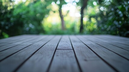 Fototapeta premium Close-up of wood floor for background use.