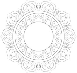 Its a Beautiful Mandala Design.