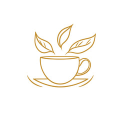 Aromatic Teacup Illustration