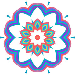 circle pattern Traditional Indonesian batik for decorating tile designs, walls, floors and commercial textile products	