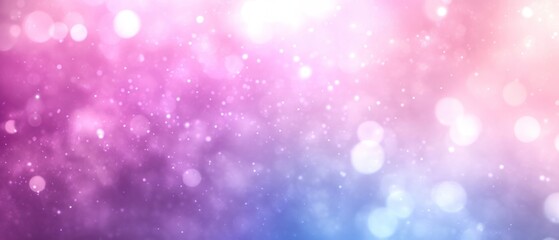Soft pastel bokeh background with vibrant light effects